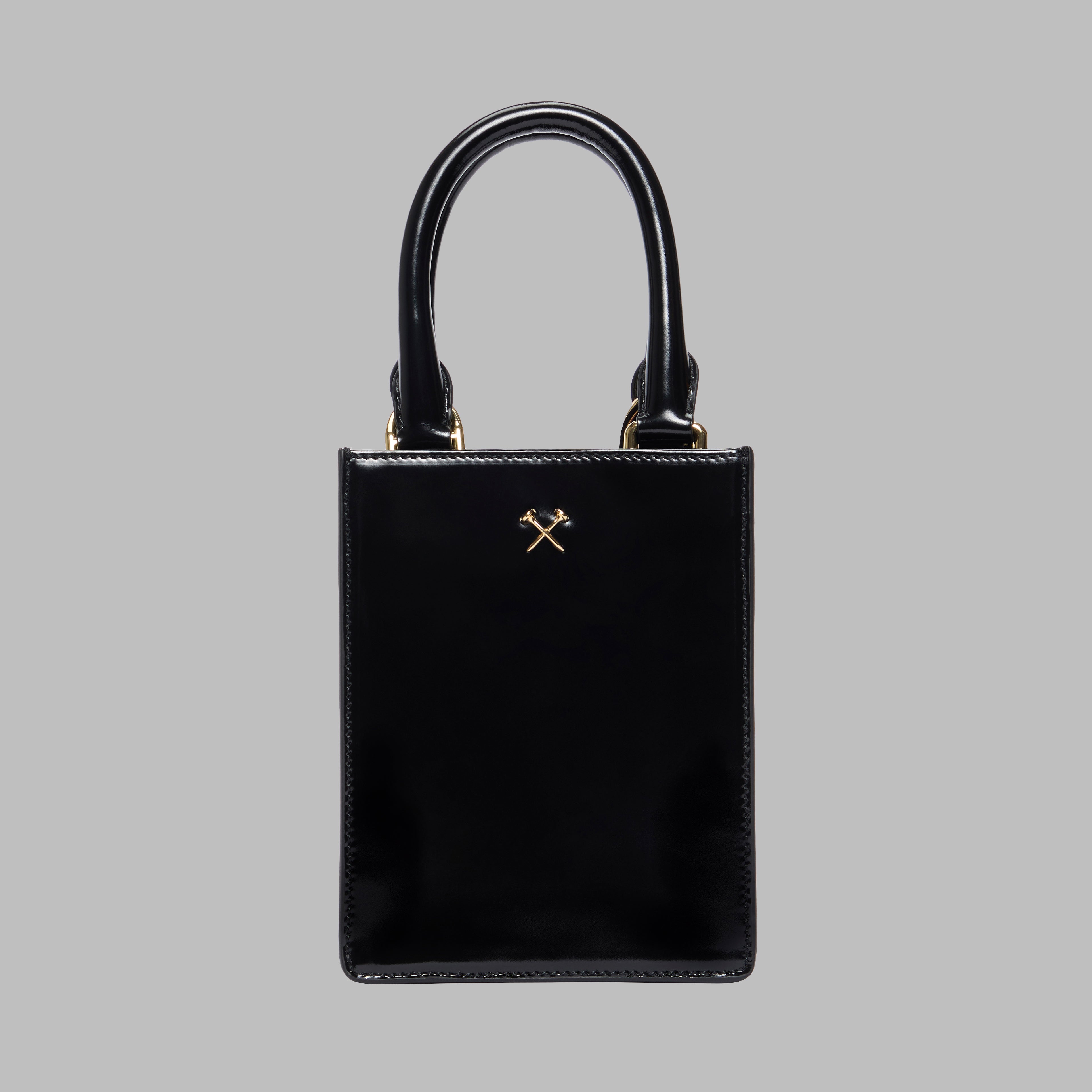 Metal Tees Box Calf Leather Mini Tote – G/FORE Canada