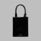 Metal Tees Box Calf Leather Mini Tote