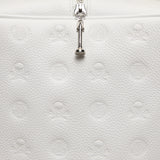 EMBOSSED LEATHER GOLF SHOE BAG