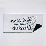 TAKE IT UP WITH MY DRIVER GOLF TOWEL